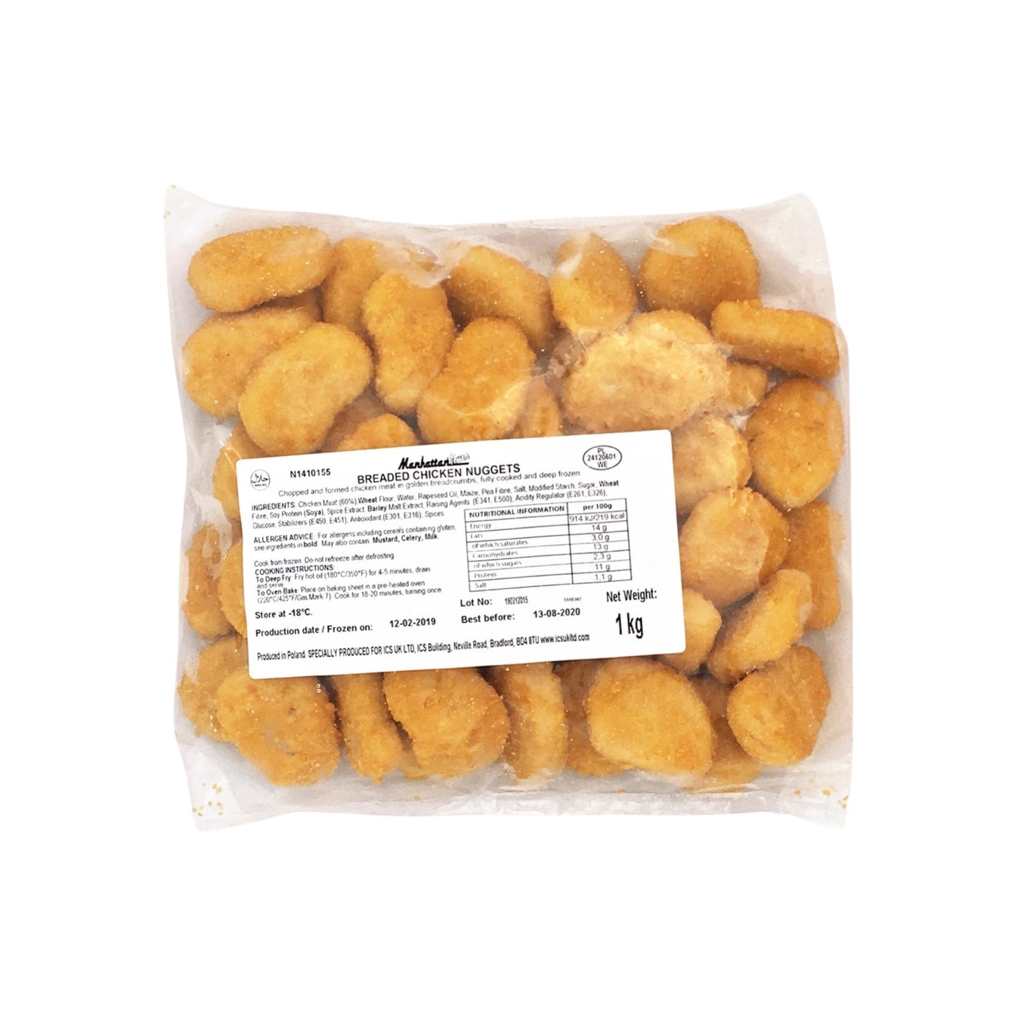 BOX OF MANHATTAN CHICKEN NUGGETS