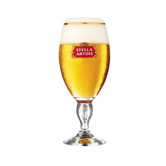 STELLA ARTOIS CHALICE BEER GLASS x 24